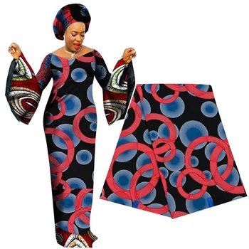 

Fashion geometric Ankara African prints wax fabric 100% cotton real 2020 wax sewing fabric for dress 6yards high quality tissu