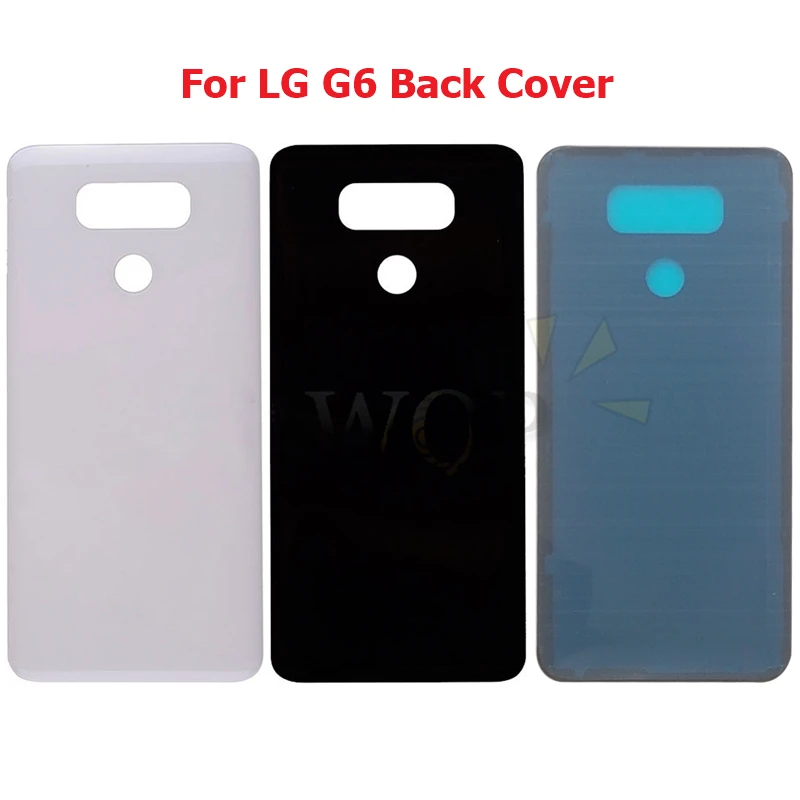 

Стеклянная задняя крышка батарейного отсека для LG G6, задняя крышка корпуса для LG G6 H870 H871 H872 H873 H870K LS993 US997 VS988, запчасти