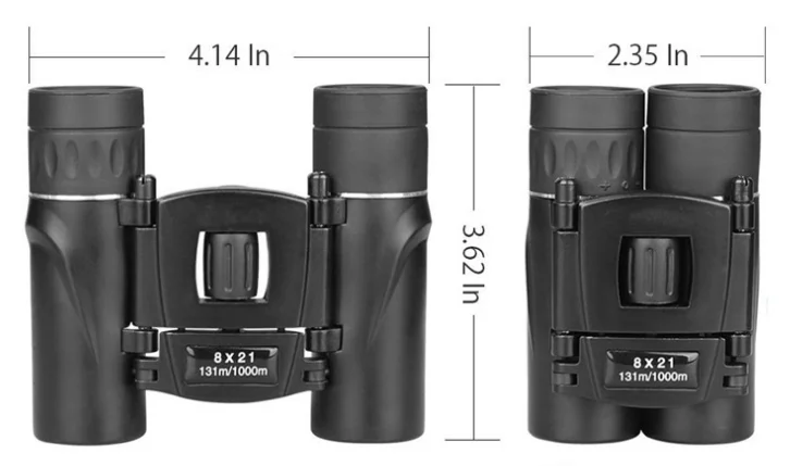 High definition telescope 8x21 binoculars telephoto universal lens outdoor concert travel high resolution high power binoculars