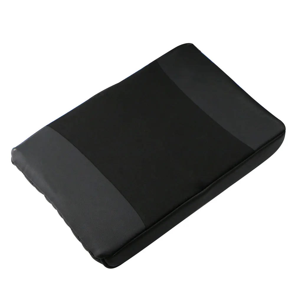 Car Armrest Mat Auto Interior Armrests Storage Box Mats Leather Storage Box Carpet Protector Automobiles Accessories for Tesla