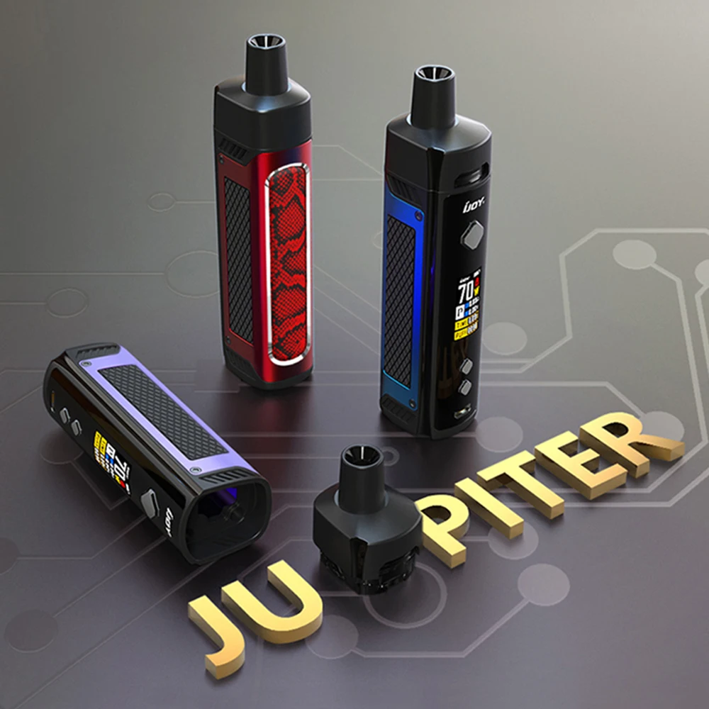 Комплект для вейпа IJOY Jupiter 70 Вт 0 6/18650 Ом|Системы нагревания табака и электронные