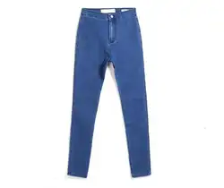 Ретро джинсы с высоким хвостом женские осенние модные обтягивающие джинсы для мамы и бойфренда женские синие джинсы Broek