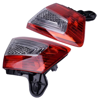 

DWCX High Quality 2PCS Car Auto Inner Rear Tail Light Lamp Fit for Ford Mondeo Hatchbak 2011 2012 2013 2014 2015