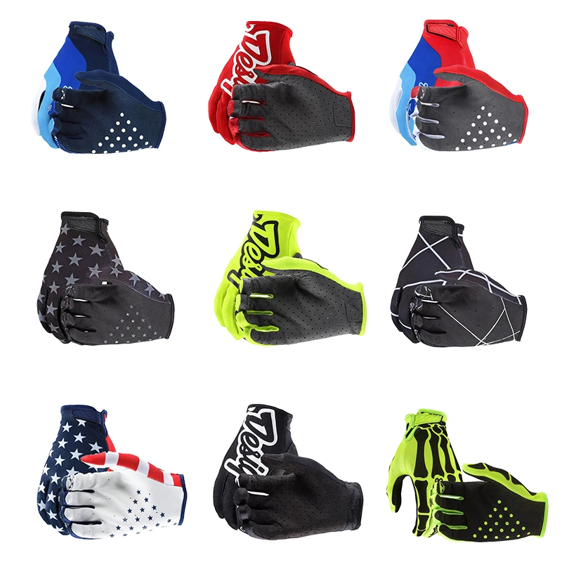 Men Women MX Motorcycle Mountain Bike AM Downhill DH Gloves Full Finger Sports Cycling Racing Bicycle Road | Автомобили и