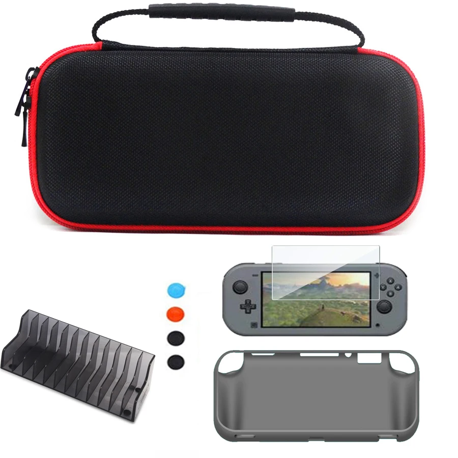 Сумка Swith Lite 2019 для хранения аксессуаров мини консоли Nintendo Switch Lite|Сумки| |