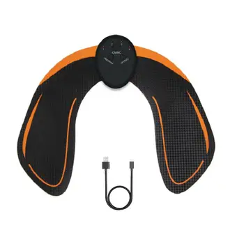 

Unisex USB EMS Hips Trainer Electric Muscle Stimulator Wireless Buttocks Abdominal ABS Stimulator Fitness Body Slimming Massager