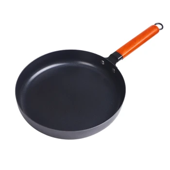 

26cm Cast Iron Non Stick Frying Pan Cooking Pot Mini Cast Iron Skillet Pots and Pans Kitchen Cooker Home Breakfast Tools