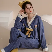 pajamas for women 2021 exotic sets Women's kimono Sleepwear sets Pajamas christmas  Warm pajamas home clothes for women