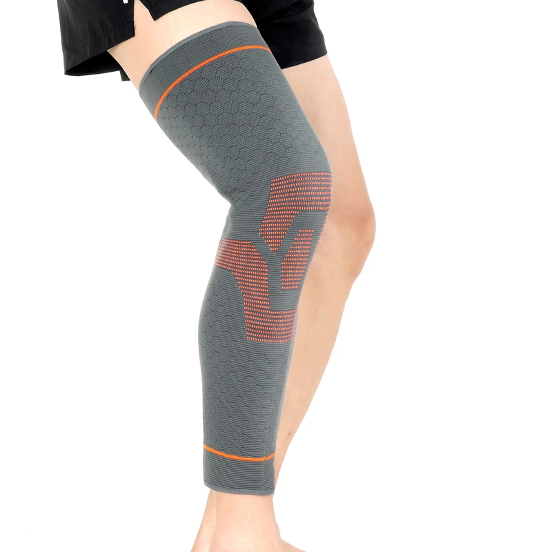 Sibote new style 3D weaving compression lengthen knee sleeve leg warmer thigh calf protect for men and women | Спорт и развлечения