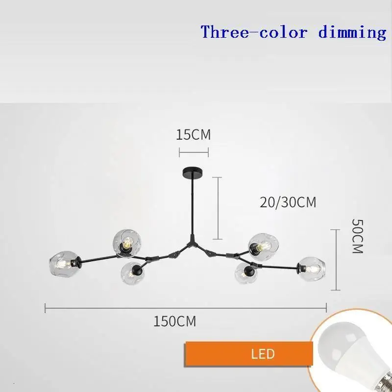 Techo блеск E Pendente Para сала де тоу современный светильник подвесной светильник Лофт Hanglamp