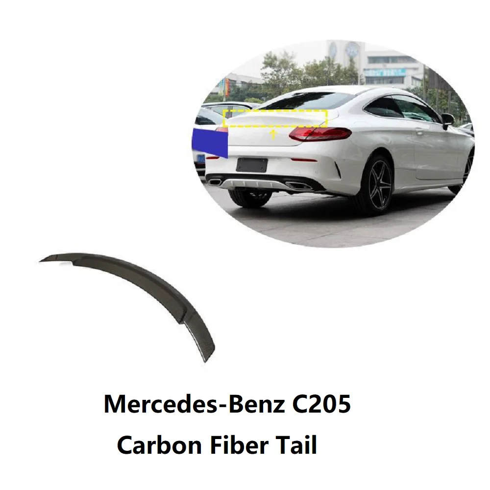 Подходит для двухдверных крыльев 2015 ~ 2019 c-class C205 (купе) из углеродного волокна с