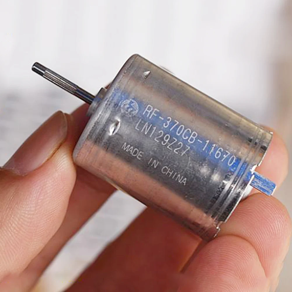 Mabuchi Micro 24 мм круглый двигатель RF-370-11670 постоянного тока 12 В 18 в 6000 об/мин низкая