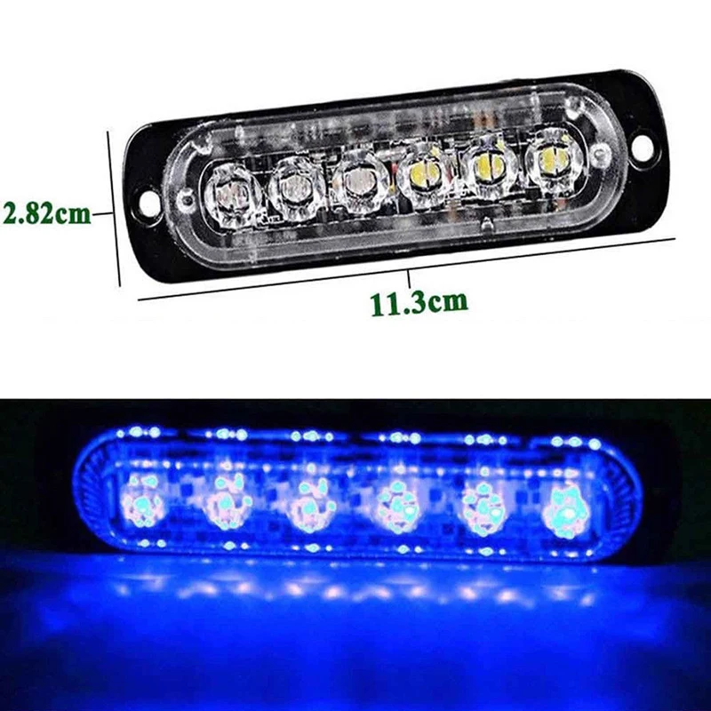 DC 12 V-24 V флэш-113*28,2*9,6 мм Энергосбережение света ультра тонкий Предупреждение строб лампы из алюминиевого сплава