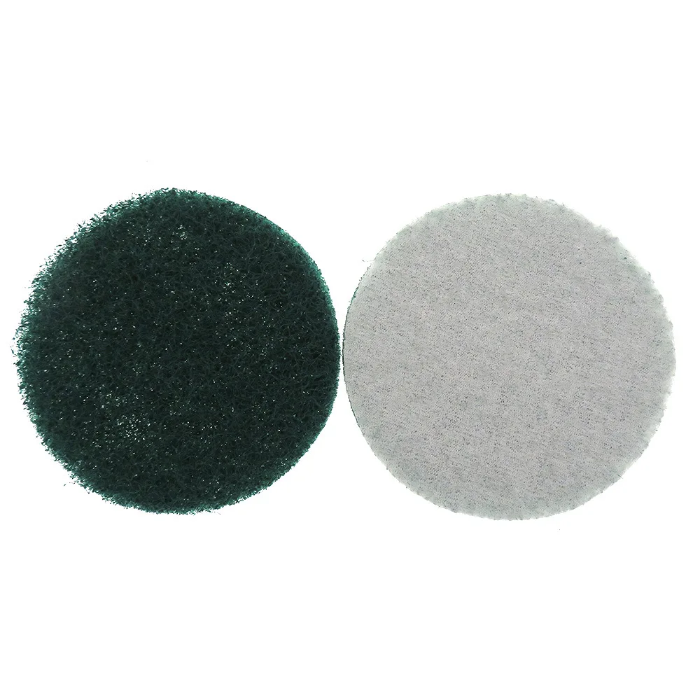 4-Inch 100 Size Green Nylon Scouring Pad 240 Mesh Chunky Polishing Rust Removing Scouring Cleaning Corundum Spot Washer