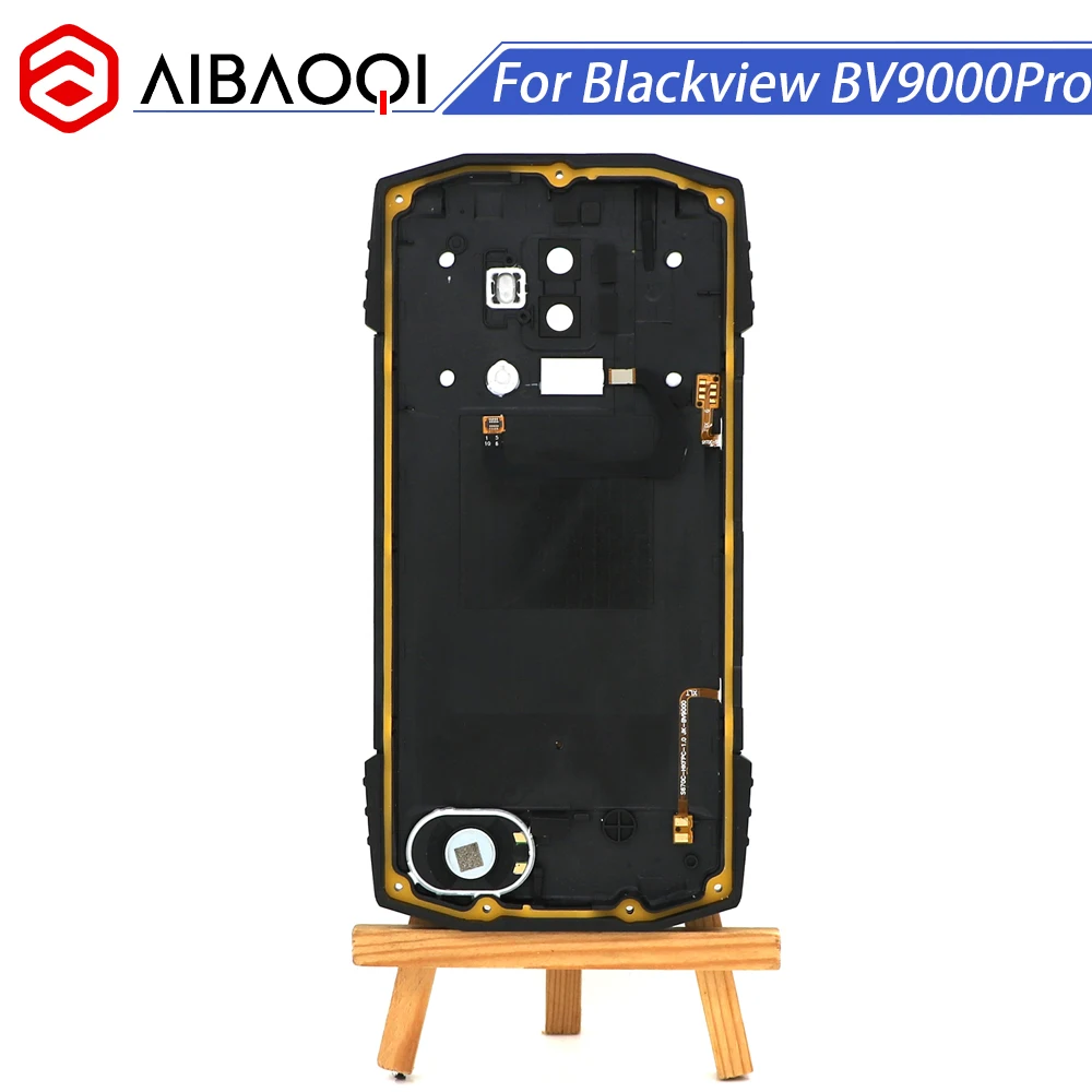 AiBaoQi чехол для аккумулятора Защитная батарея задняя крышка+ громкоговоритель+ отпечаток пальца для Blackview BV9000/BV9000 Pro
