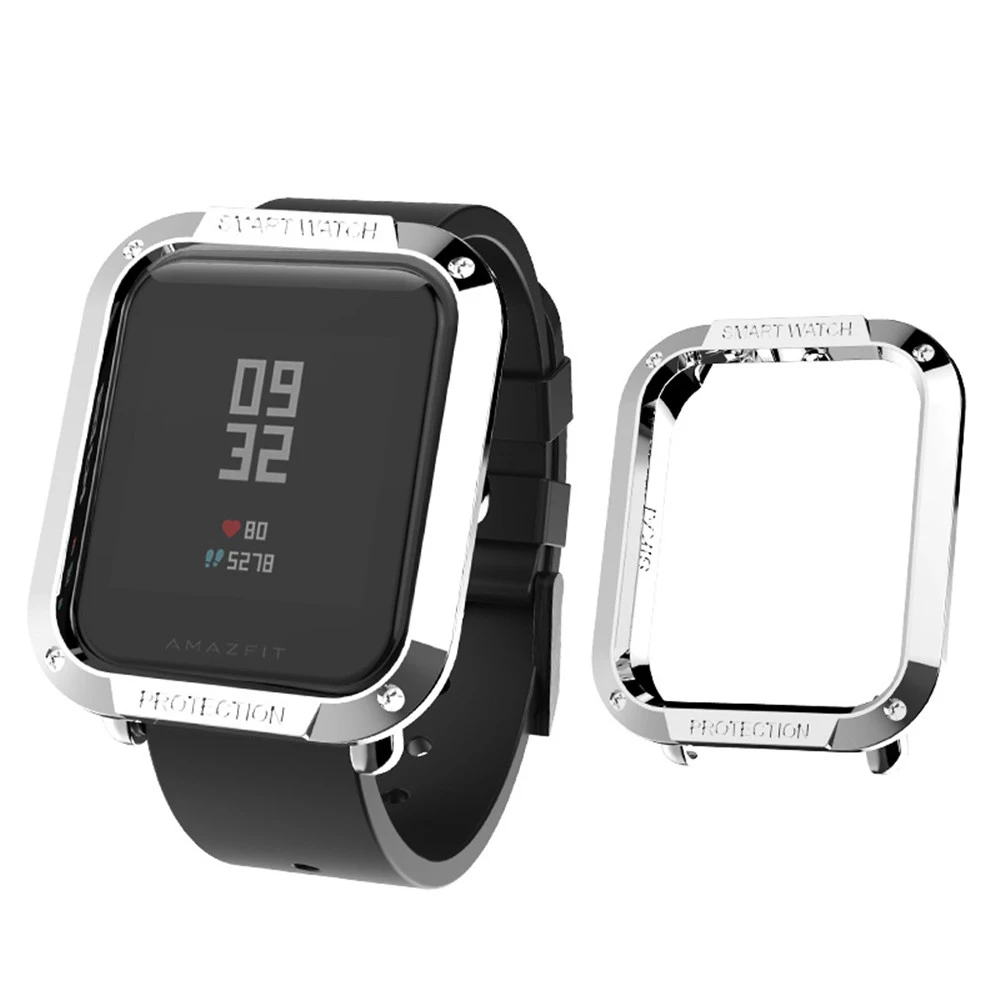 Защитный чехол для корпуса ПК для Huami Amazfit Bip Lite Smart протектор для часов ударопрочный цветной пыленепроницаемый корпус для часов