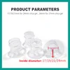 SLAIXIU 17/19 mm Breast Pump Accessories Horn Caliber Size Converter Milk Cup Caliber Adapter Small Nipple Horn Cover 4