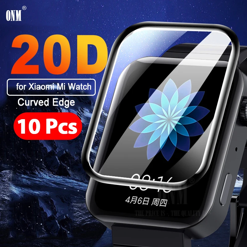 10 шт. мягкий прозрачный защитный чехол с изогнутыми краями для Xiaomi Mi Watch 2019 защита