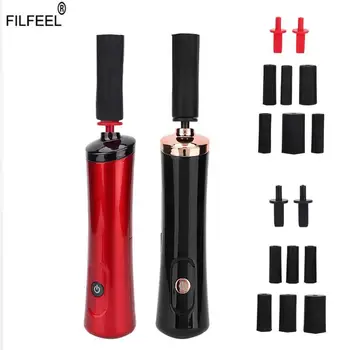 

Electric Eyelash Glue Shaker for Nail Polish Tattoo Ink Pigment Liquid Shaking Machine with 2pcs Connector 6pcs Glue Cover Die