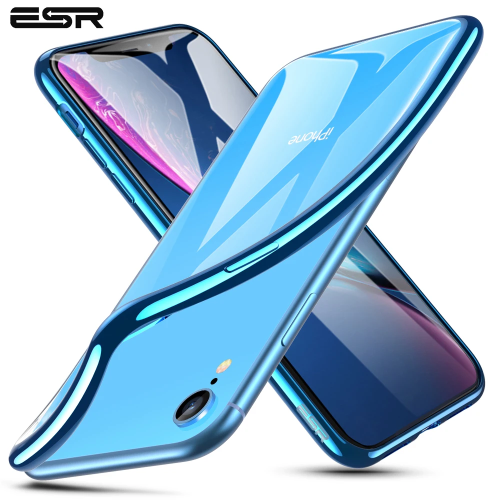 Чехол ESR для iPhone XR с полным покрытием Ультратонкий Мягкий чехол из ТПУ рамкой