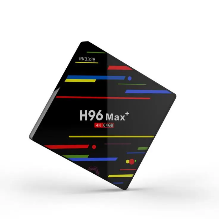 ТВ-бокс H96 MAX Plus Android 8,1 4 Гб ram 64 Гб Rockchip RK3328 H.265 4K Youtube Netflix Google Play Smart tv H96MAX