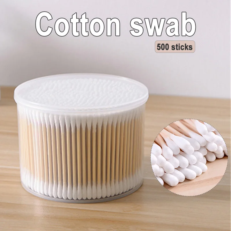 Cotton Swabs Tips Pointed Swab Applicator Q tips Wooden Sticks