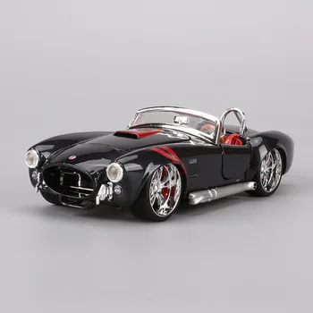 

1:24 Simulation Diecast Alloy Classic Car Model Toys For Corvette With Steering Wheel Control Toy For Children With Original Box