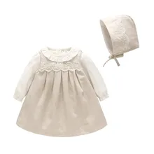 Живописная детская одежда для маленьких девочек от 3 до 1 года золотой свитер с оборками для новорожденных, юбка, комплект одежды для младенцев, кружевная одежда с длинными рукавами
