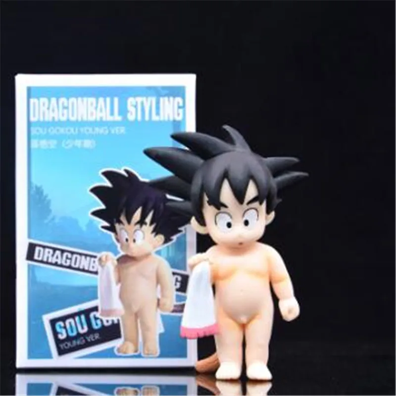 Dragon Ball Z Early Youth SON GOKU PVC Action Figure 5'' Cute Doll Kid Anime Toy 
