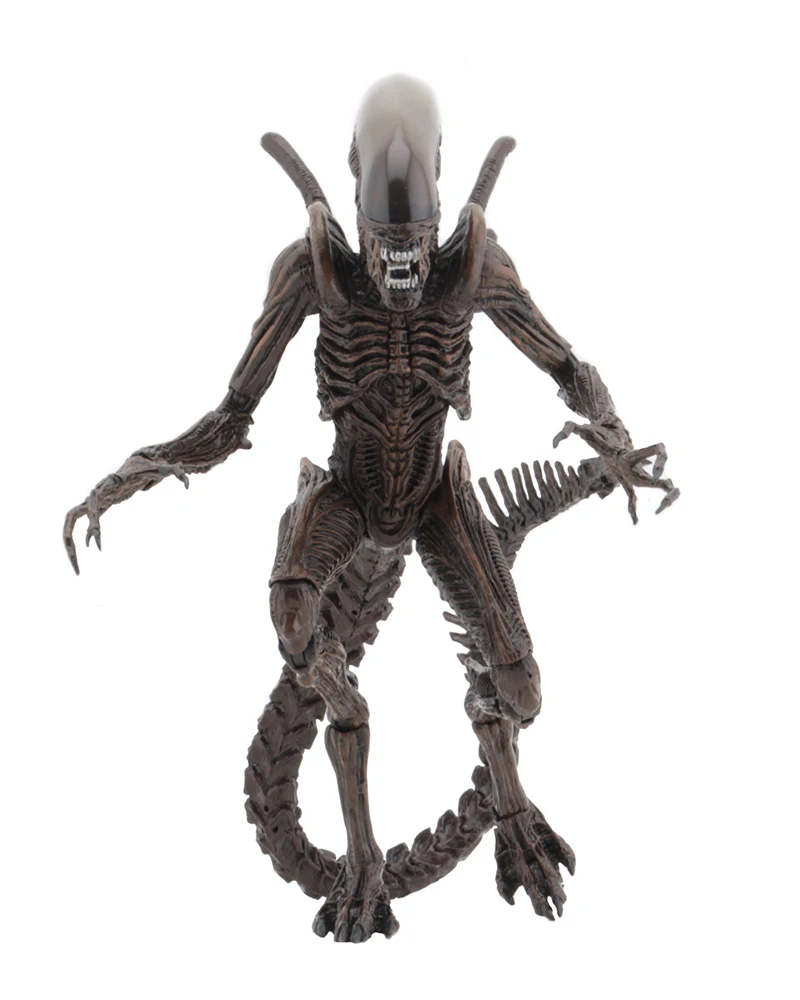 Оригинальная серия NECA Alien 14 Ripley 8 resuration Xenomorph Warrior фигурка модель игрушки куклы подарок - Цвет: B With Box