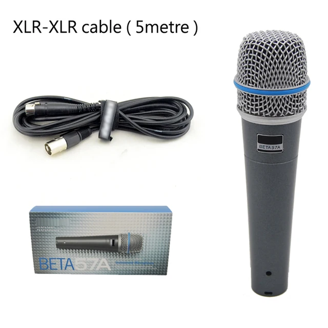 headset with mic BETA58A Wired Professional Vocals Microphone BETA57A Super-Cardioid 58A Dynamic Mic For Live Vocals Karaoke Stage Recording mic stand Microphones