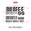 Exclusive transparent transport membrane non-tear stickers for Scott bike frames, bike ride decorative DIY decals ► Photo 2/5