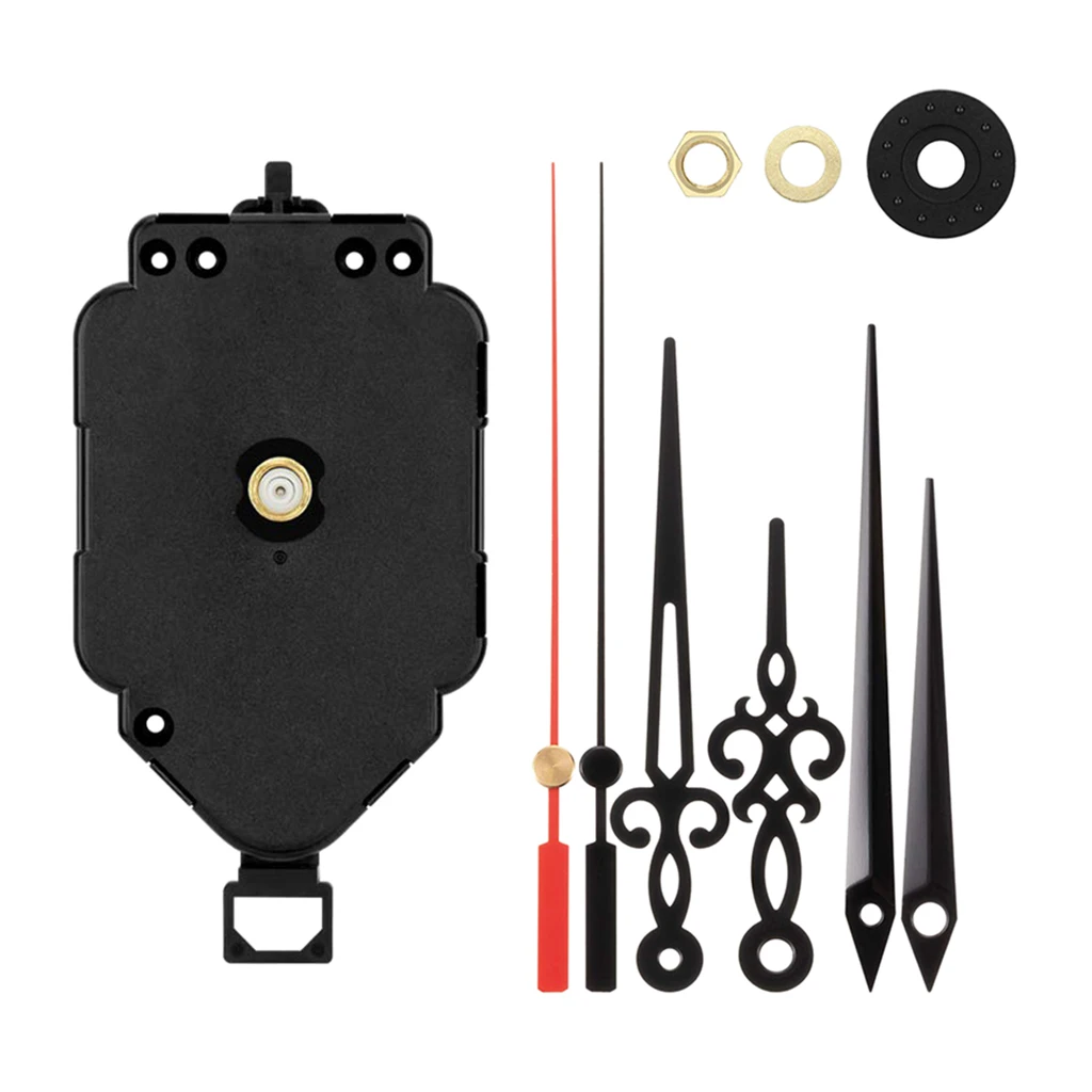 1Set Swing Wall Clock Movement Pointers Watchmaker DIY Repair Professional Kit