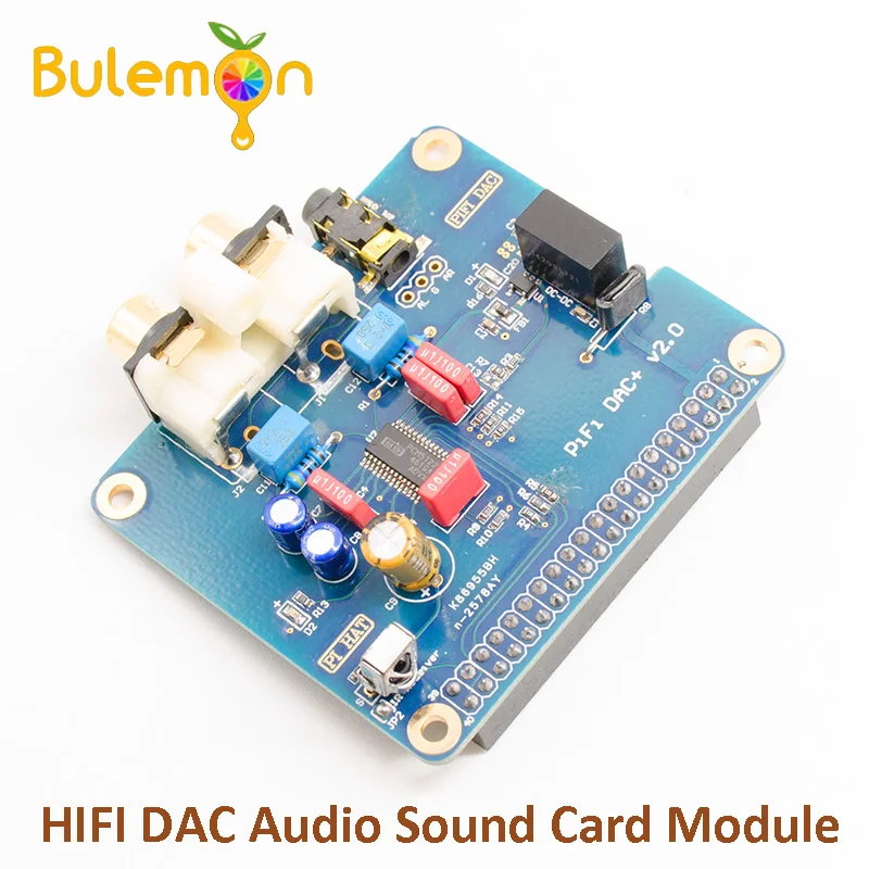 

Audio Sound HIFI DAC Card Module I2S interface for Raspberry PI 3B/2B