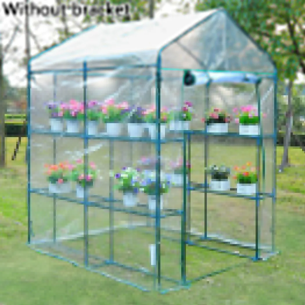 

Greenhouse PVC Plastic Garden Outdoor Grow Bags Plants Flower Grow House Cover Home Garden Supplies 73*143*195cm