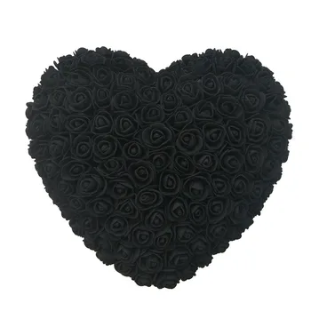 

30cm Heart Rose Flowers Valentine's Romantic Artificial Rose Marriage Proposal Decoration DIY Gifts