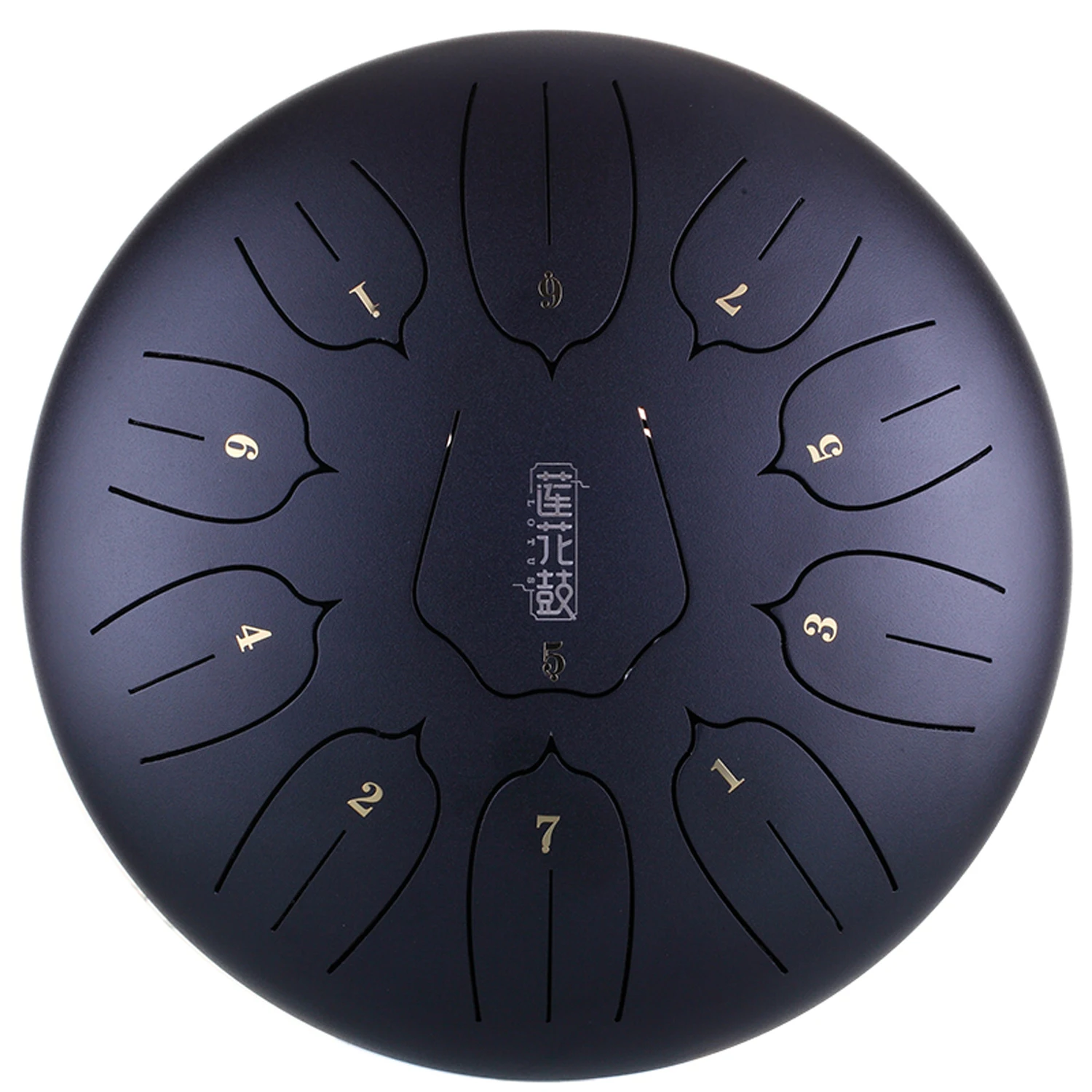 Black 11 tone 12 inch Steel Tongue Drum Mini Hand Pan Drums with Drumsticks Percussion Musical Instruments Purify Your Mind and Soul - Цвет: Black 11 tone