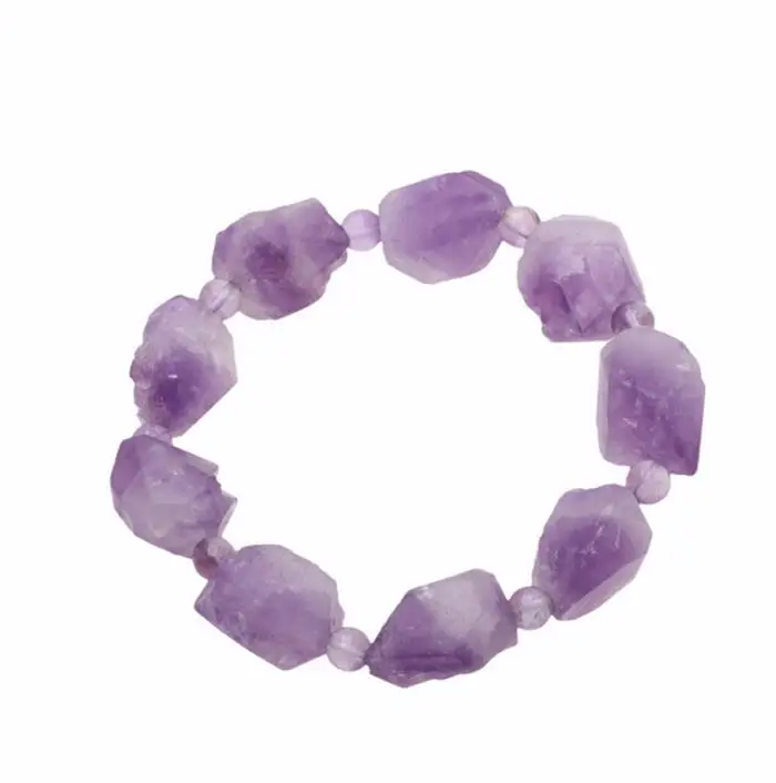 

Natural amethyst bracelet web celebrity bracelet ladies give gifts