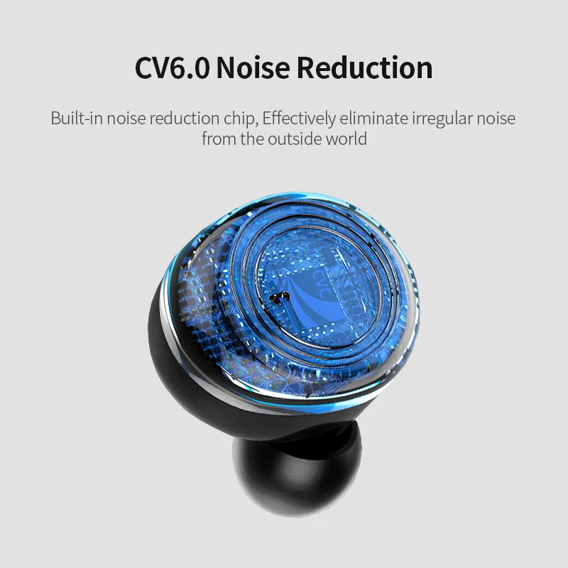 TWS 5 0 Bluetooth Wireless Earphone Sports Waterproof Sports Headset Touch Control Music Earbuds Headphones For Xiaomi Phone