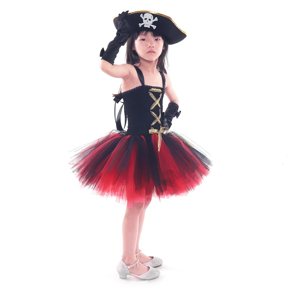 Шикарный Рождественский подарок на Хэллоуин; пиратские костюмы для девочек; Карнавальный костюм для детей; детская одежда для выступлений; Kindergart