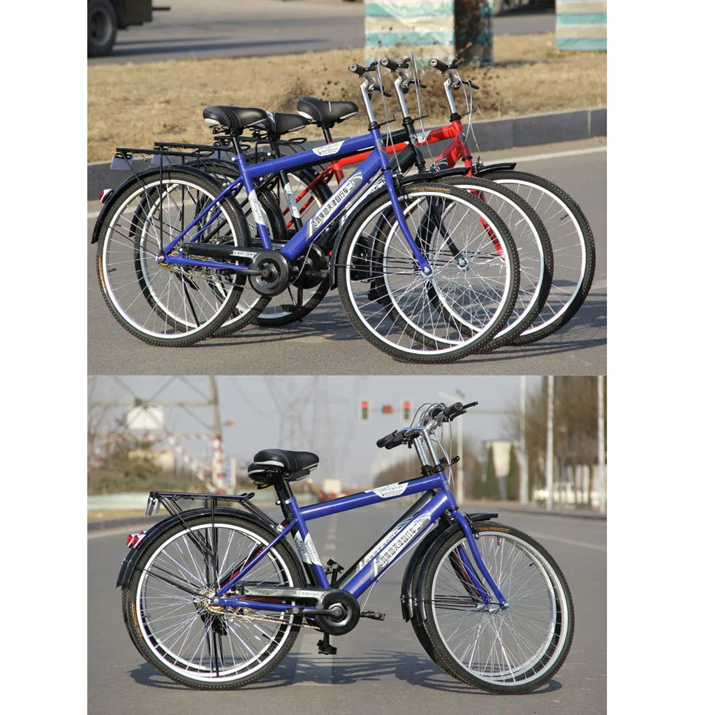 Bicycle Men's Bike 26 Inch Frame Good Condition Hybrid Bike Unisex Adult Mountain 21 Speed Ultra Light Bicycle Student Bmx JG3