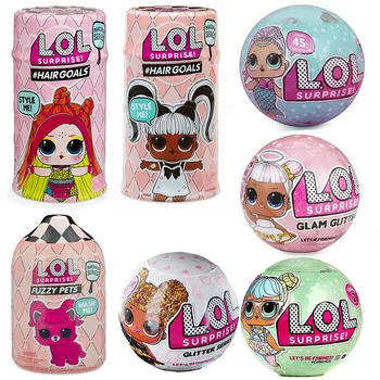 

Original LOL Surprise Dolls Color Change Egg Confetti Series Dress LOL Doll Ball Kids Toys For Children Christmas