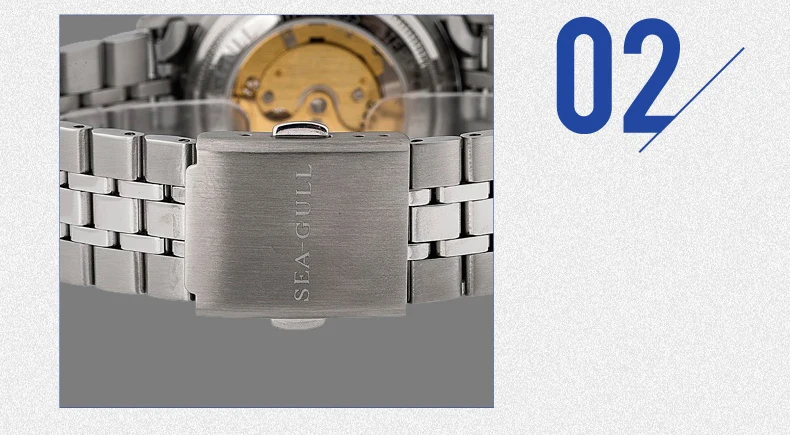 Часы с Чайкой женские Автоматические механические часы со стальным ремешком водонепроницаемые Модные женские часы с бриллиантами M149SLK
