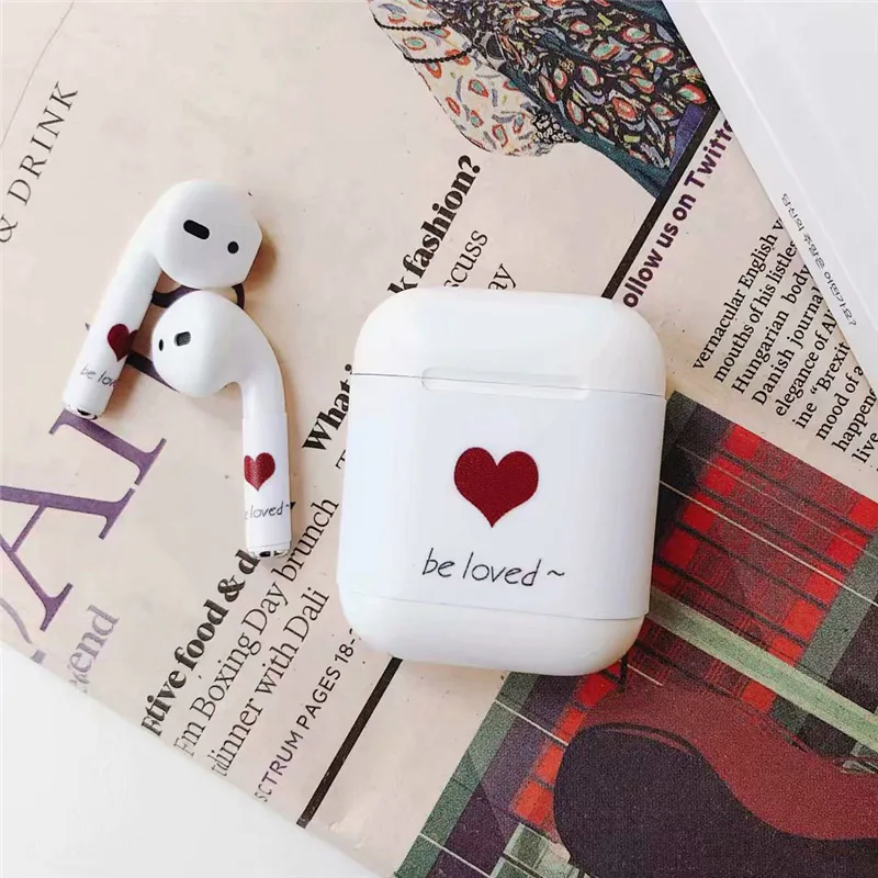 Модные наушники-капельки наклейка s для Apple Airpods наклейка КОЖА Pegatina для Air Pods чехол наклейка s Aufkleber Autocollant для AirPod 2 1 - Цвет: as the picture show