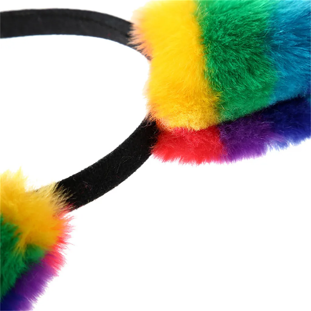 Повязка на голову унисекс, косплей, рождественские аксессуары, животное, кошка, праздничный костюм, повязка на глаза для косплея, тиара де кабело