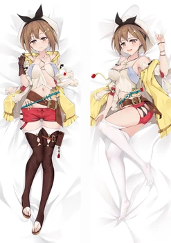 

Anime Game Atelier Ryza: Ever Darkness & the Secret Hideout Hugging Body Pillow Cover Case Double-side Print Bedding Pillowcase