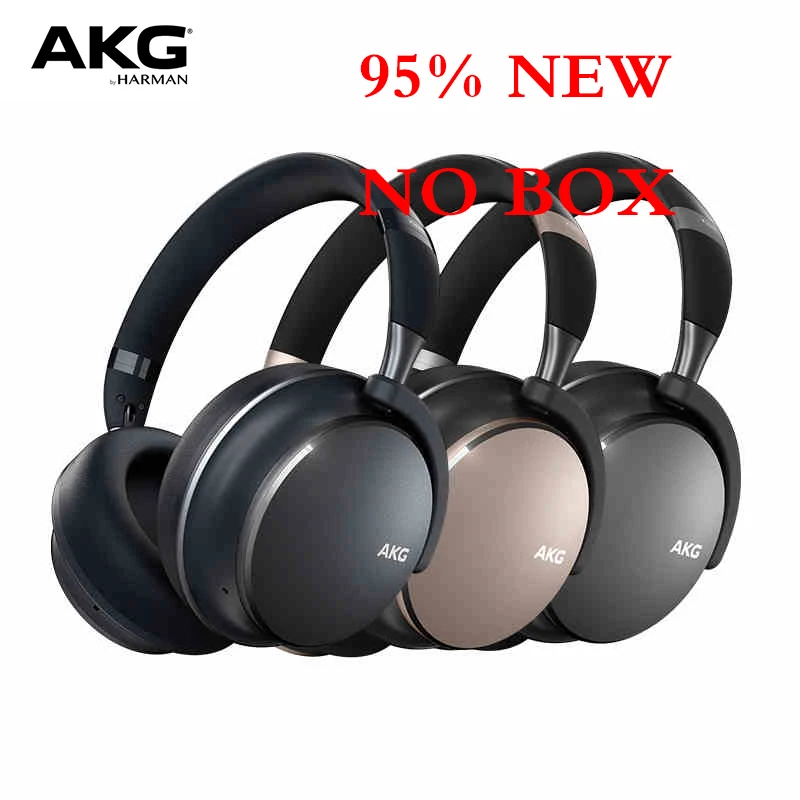 

95%New AKG Y600NC Wireless Bluetooth 5.0 Headset Active Noise Cancelling Smart Pause Headset for Sport Music Android/IOS