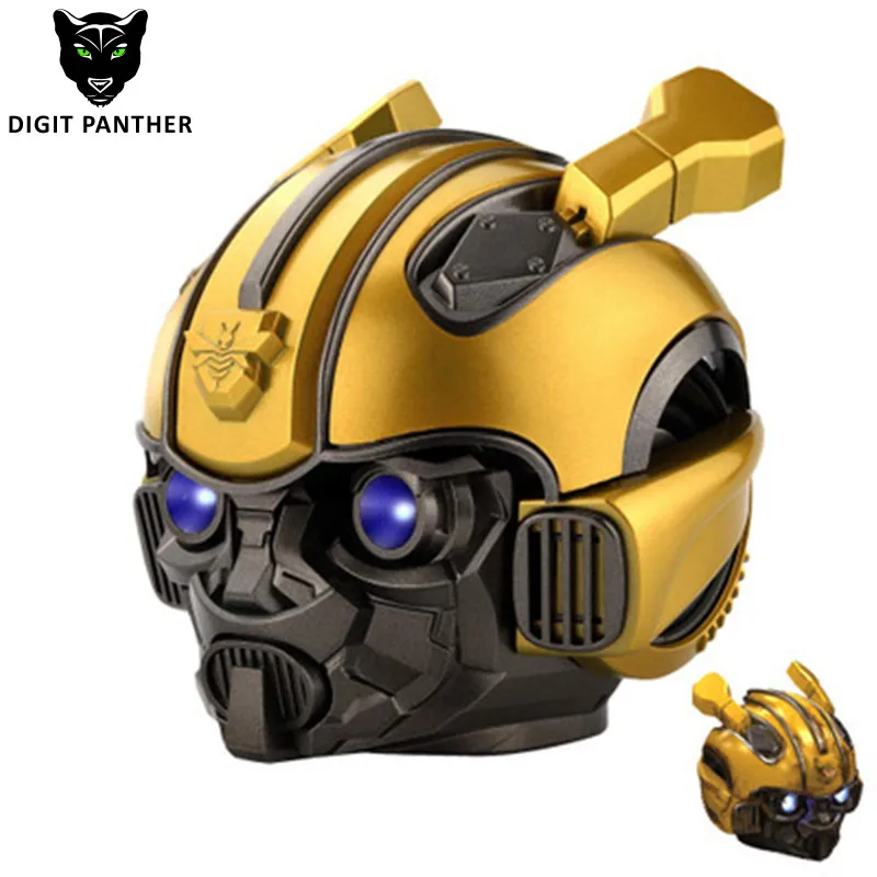 Popular Bumblebee Bluetooth Speaker Support TF Card U Disk Mini Outdoor Wireless Audio Subwoofer