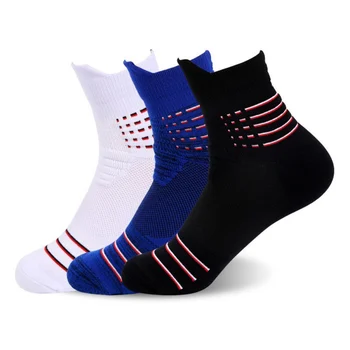 

New men's cotton socks outdoor hiking socks basketball sports socks Middle tube men's socks