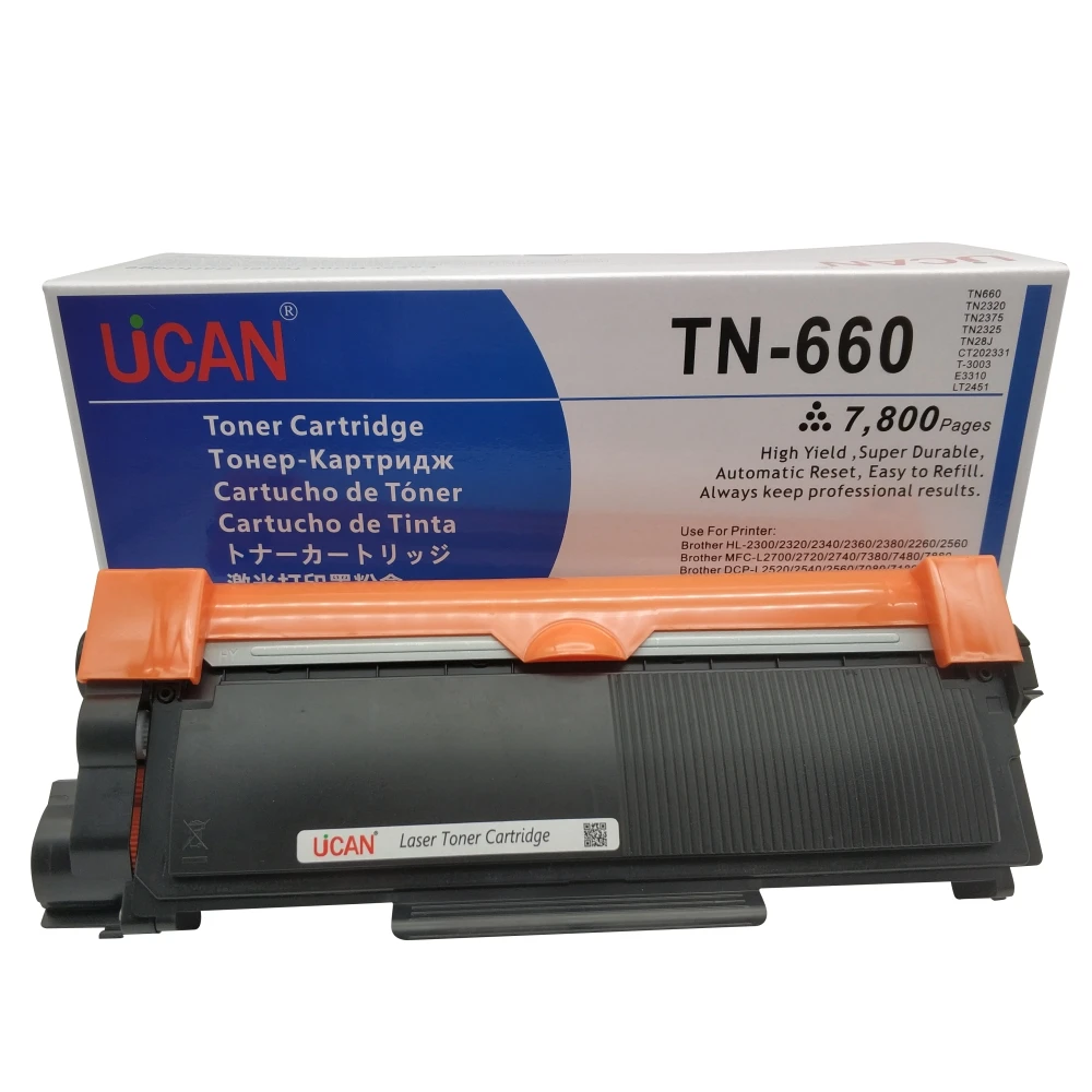 

TN-660 for Brother HL- L2300D L2320D L2340DW L2360DW L2365DWR L2380DW L2500D L2520DW L2540DW L2560DW L2700DW L2720DW L2740DW